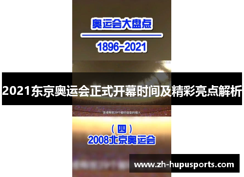 2021东京奥运会正式开幕时间及精彩亮点解析